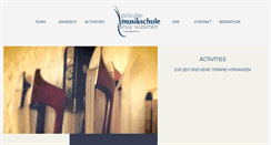 Desktop Screenshot of musikschule-karlsruhe.de